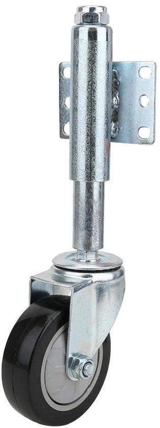 Pneumatici per ruote oscillanti 4 pollici - carico massimo 120 kg - regolazione di altezza - resistenti allo slittamento e antiscivolo - ruota oscillante