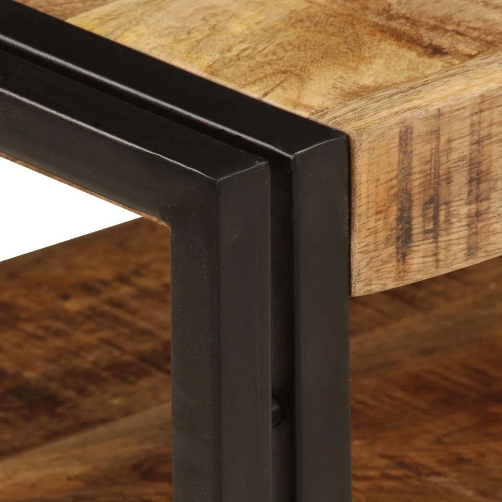 Pratico mobile porta TV/credenza di design 120 cm legno massello di mango 2502063