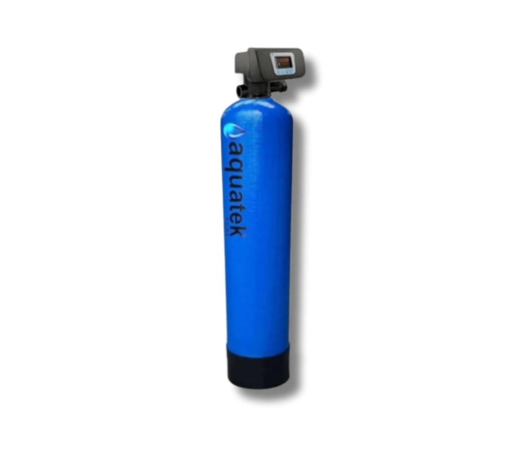 Filtro a Colonna  per Pozzo QZF-070 con Quarzite, Automatico a Tempo, 650 L/H, Rimuove Torbidità e Solidi
