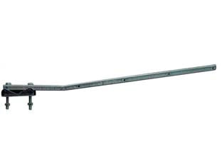 STENDIBIANCHERIA FISSO DA BALCONE SMALTATO- - cm.58x3x1,5 - 1 coppia