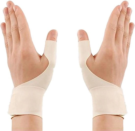 Gantoni per artrosi e compressione per dito e polso, respiro adattivo, supporto per tunnel carpale, dolore e lesioni - 1 coppia