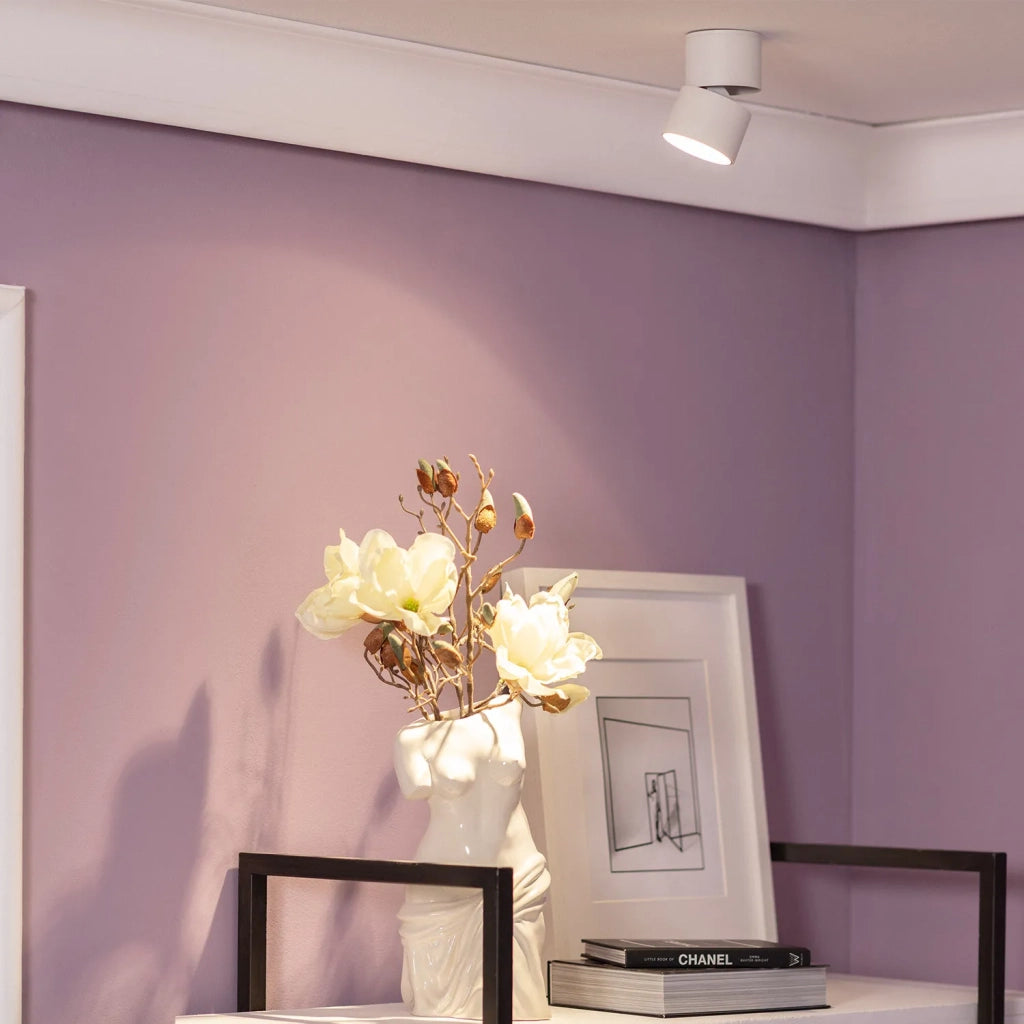 Faretto LED Abruzzo Romeo 7W bianco 4000K orientabile
