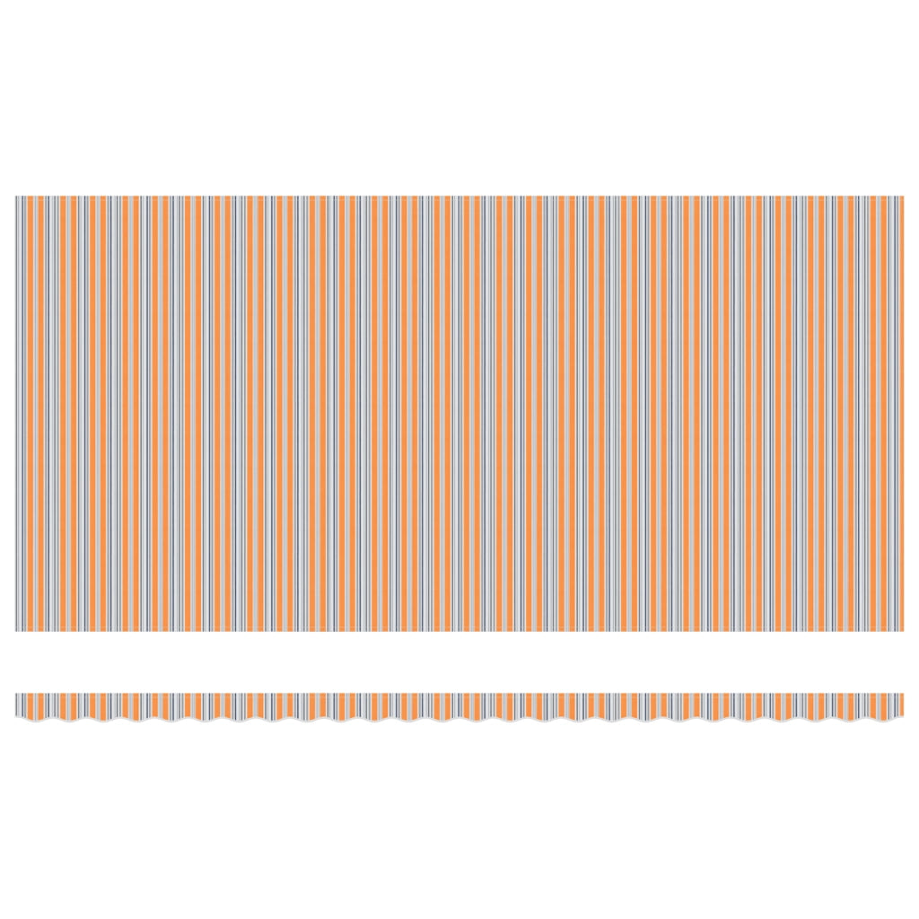 Tenda Retrattile Automatica con Righe Multicolore, 600x300 cm