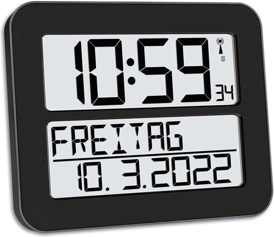 Orologio per persone anziane - Orologio digitale - Must have!