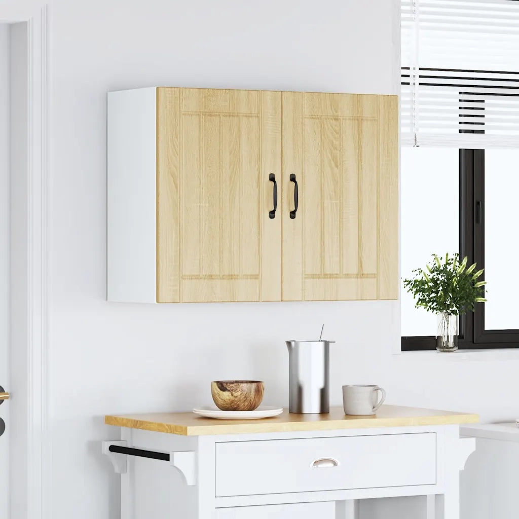 Pensile da Cucina Lucca Rovere Sonoma in Legno Multistrato