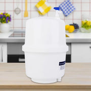 Serbatoio acqua 12 Litri - Doccia acqua - Accessorio per osmosi inversa - Sistema filtrazione acqua - Valvola a palline di alta qualità - Riduce perdite d'aria - Serbatoio acqua