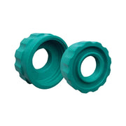 Adattatore in plastica per cisterne tipo cubo da 1000 lt da filetto grande mm 60 a filetto idraulico