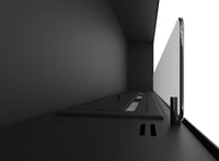 Camino a Bioetanolo da Incasso 50x22x150 cm Inside 1500 Nero con Vetro