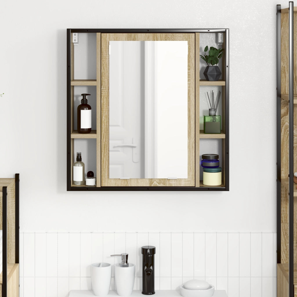 Mobile bagno Rovere chiaro Pannelli truciolato Medio Stoccaggio