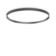 Lampada Da Soffitto Fly Pl D90 3000K Nero Ideal-Lux