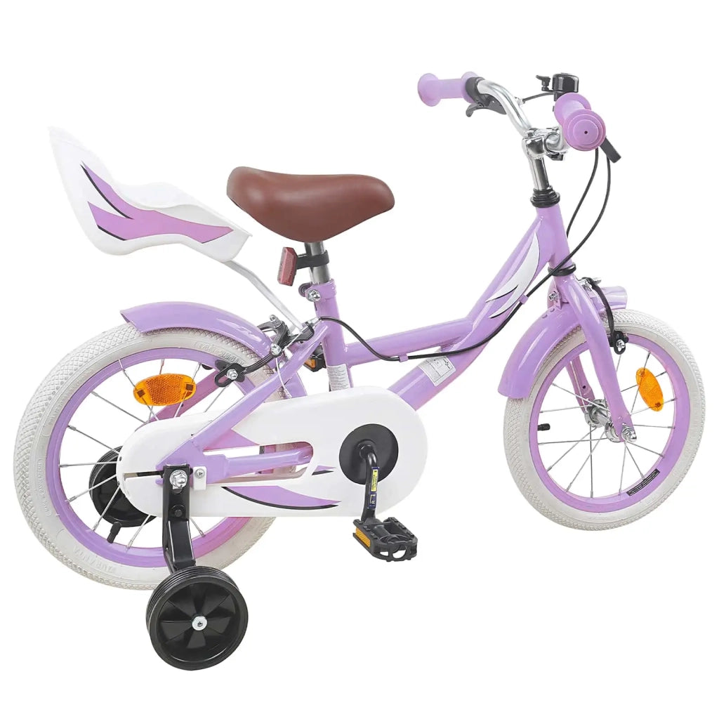Bicicletta per Bambini 12 Pollici per bambini di 2-4 anni Viola 42009453