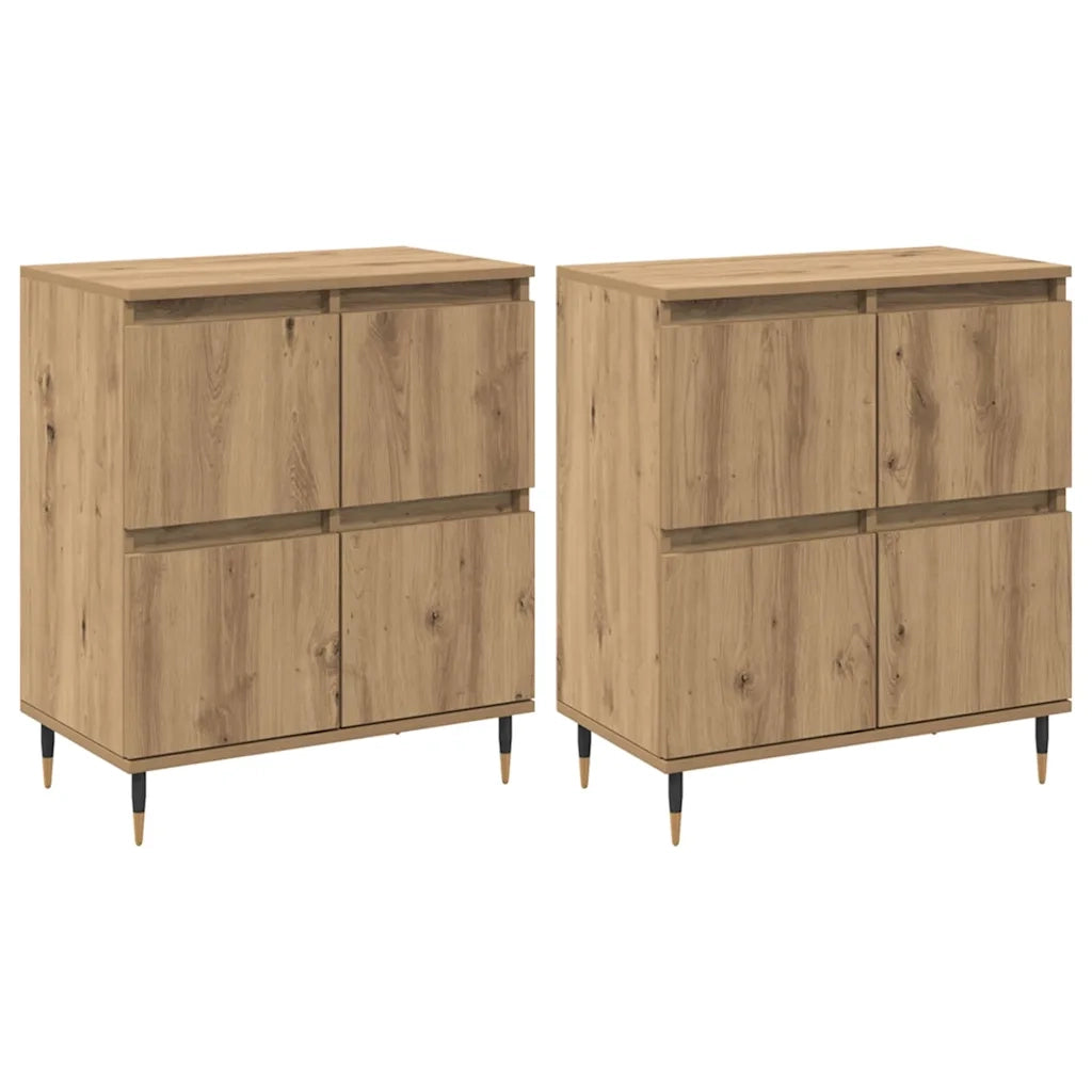 Armadio 2 pcs Rovere artigianale 60 x 35 x 70 cm