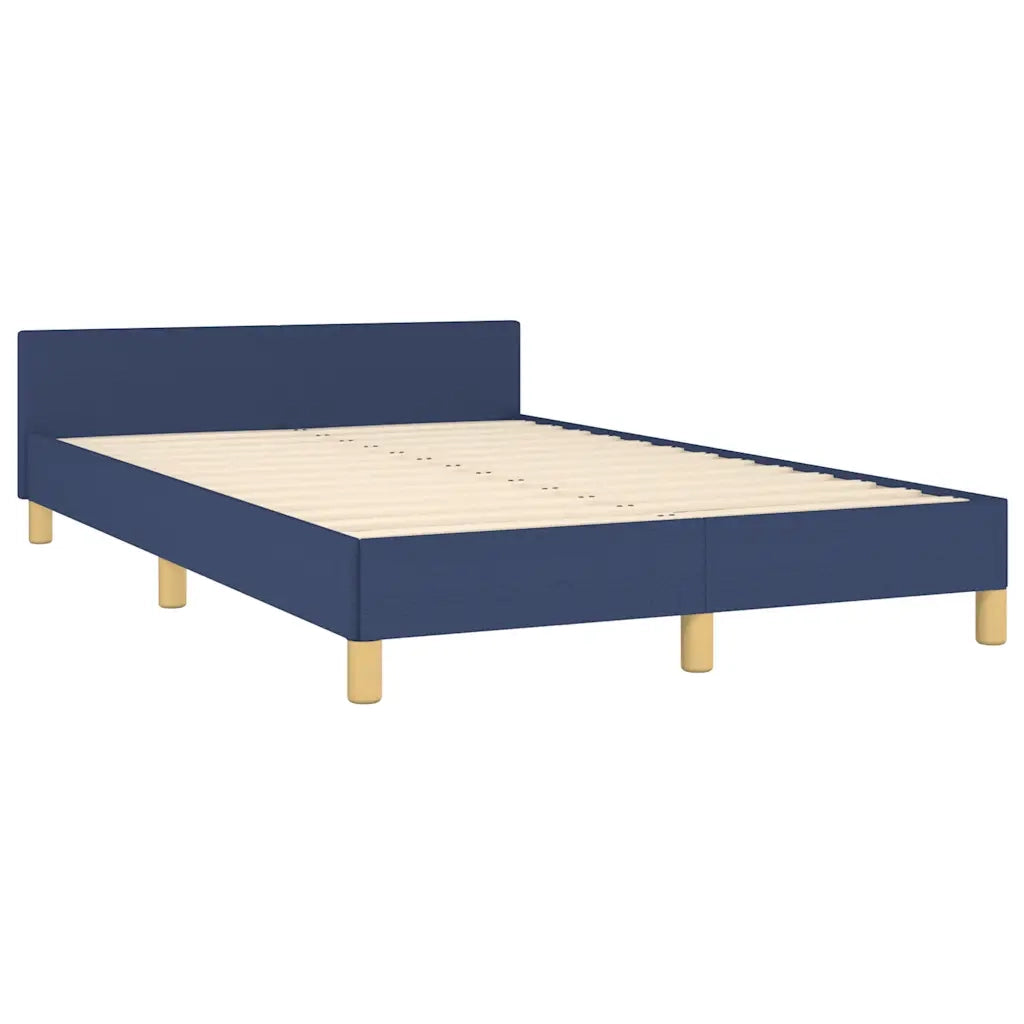 Giroletto senza Materasso Blu 120x190 cm in Tessuto 3270505