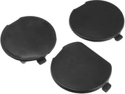 Set di 3 Cappe di Protezione per Porta di Mazda 3 2014-2016 - Materiale ABS - Nero - Acqua Resistenete - Alta Affidabilita - Protezione per Porta di Trattamento di Carreggiata