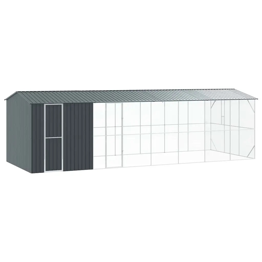 Gabbia per uccelli Antracite 860 x 310 x 247 cm Acciaio zincato 3325164