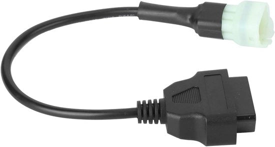 Converter e adattatore di cavo OBD2 per motocicli - 6 poli a 16 poli - Diagnosi e rilevamento di errori per KTM - Detezione di falle motori