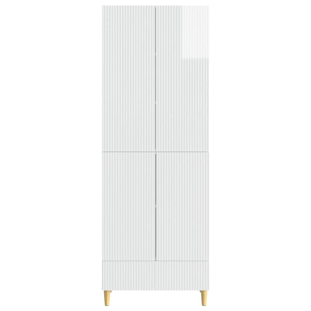 Set di armadi 2 pcs Bianco Lucido 66 x 34,5 x 95 cm 3416533