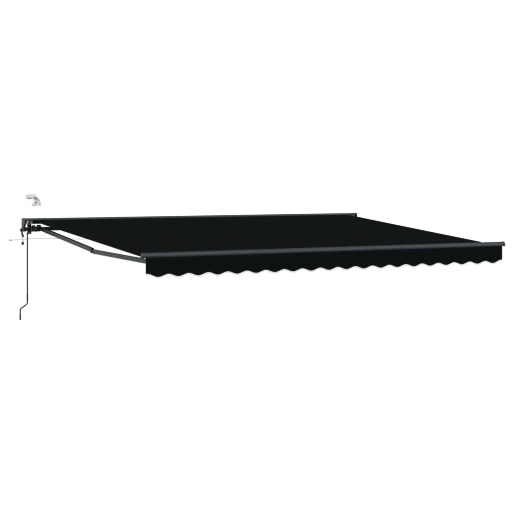 Tettuccio Elettrico Retrattile Nero e antracite 4 × 3 m 3421591