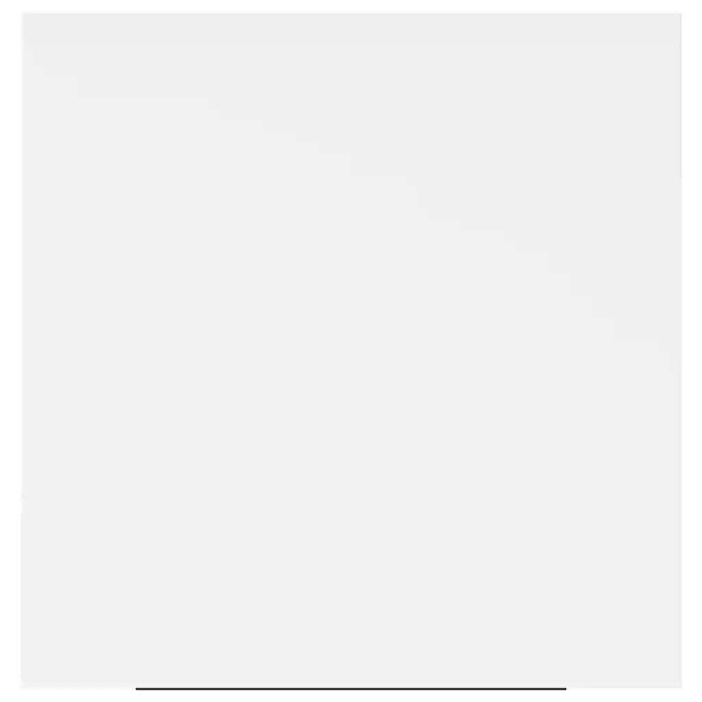 Scaffale a Parete Bianco 23x23,5x3,8 cm in MDF cod mxl 33525