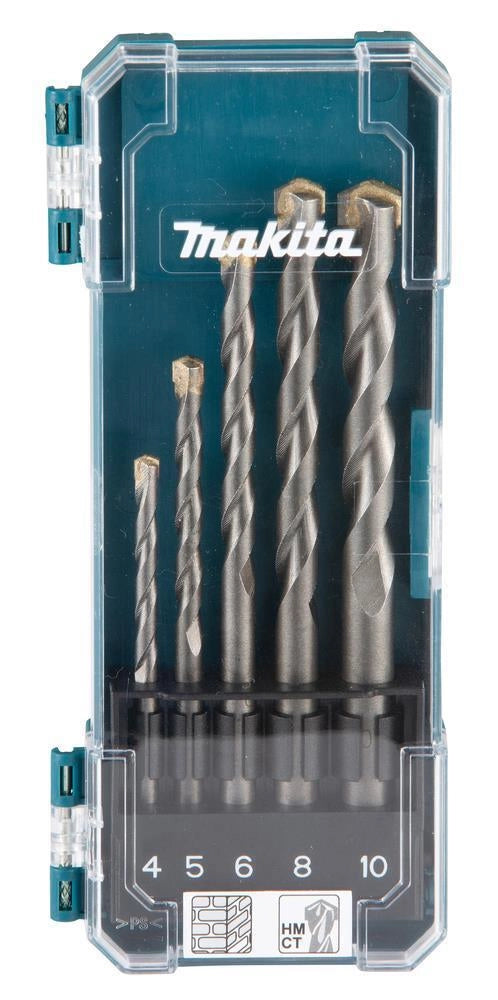 Makita D-72877 punta per trapano Set di punte per trapano 5 pz