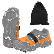 Artigli di ghiaccio per scarpe con 10 punte Arancione S CFW5159790