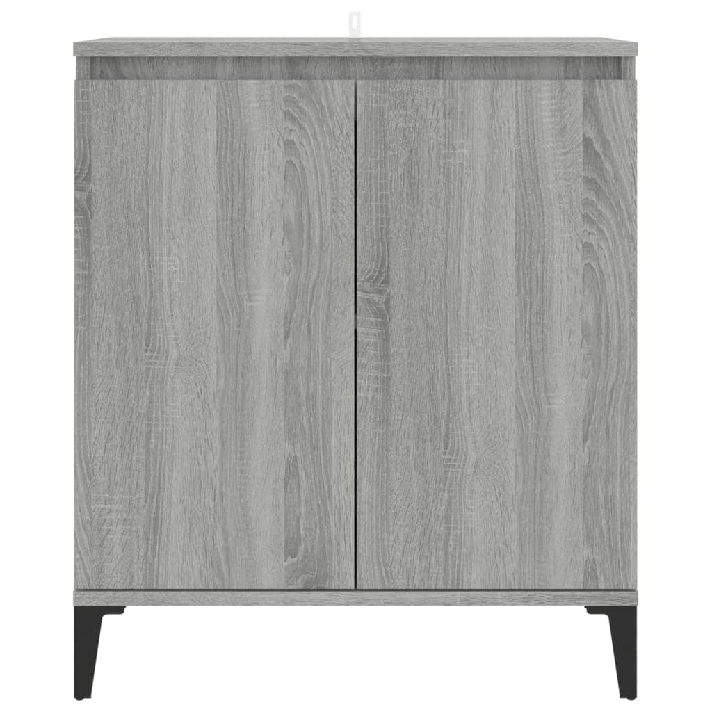 Buffet credenza cassettiera armadio mobile contenitore organizer cucina soggiorno salotto Sonoma 60 x 35 x 70 cm legno ingegnerizzato grigio 02_0036408