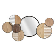 Specchio Da Muro Woody cm 123,2x4,4x63,5