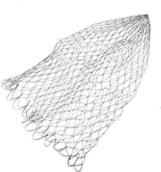 Visnetto per pescaggio da terra - Salmone zander trota - 60 cm - doppie linee - kayak pesce gatto - idoneo per acqua dolce e salata