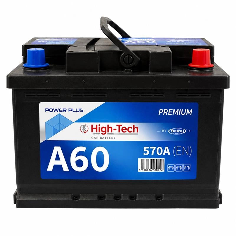 HIGH-TECH BATTERIA AUTO STOP/START 60 AH EN 570