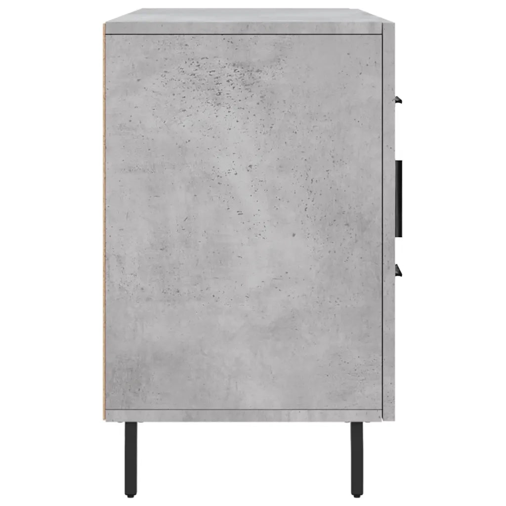 Credenza | Madia | Buffet da pranzo | Armadio da pranzo Grigio Cemento 100x36x60 cm in Legno Multistrato