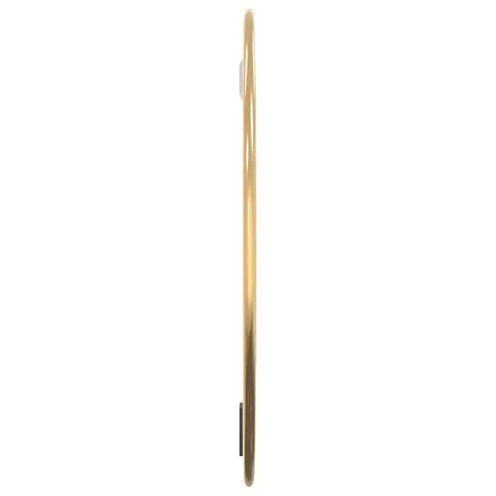 Specchio da Parete Dorato Ã˜ 30 cm Rotondo