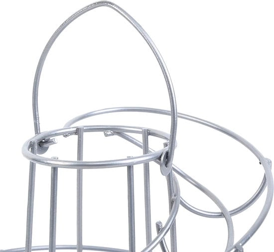 Ei Skelter dispenser per uova metallico con design a spirale per 22 uova uova da colazione