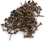 Borchiate metalliche viti per mobili - Spillini decorativi per decorazione DIY (6 x 14 mm)