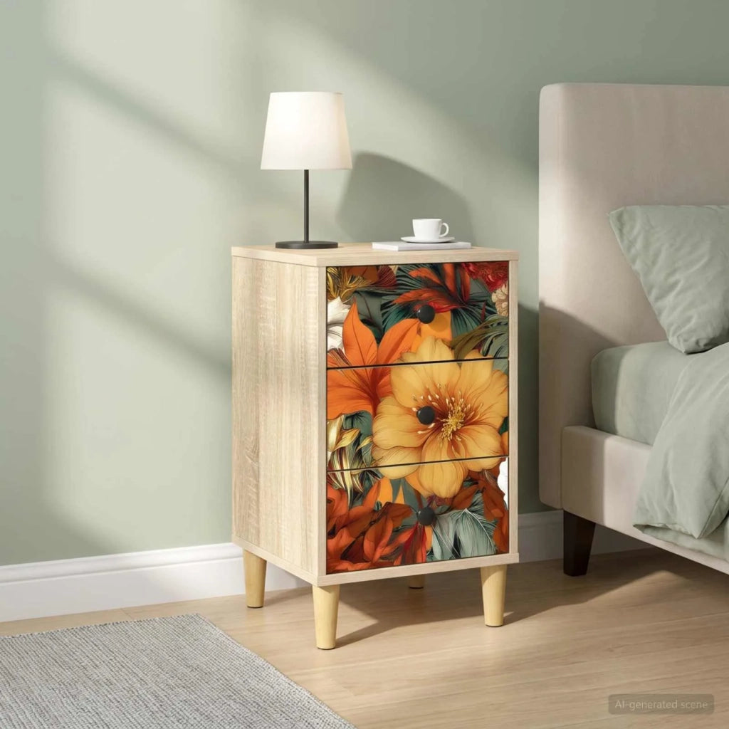 Armadio da Notte GENNEP 2 pz Rovere Sonoma 36 x 33 x 60 cm 8007282