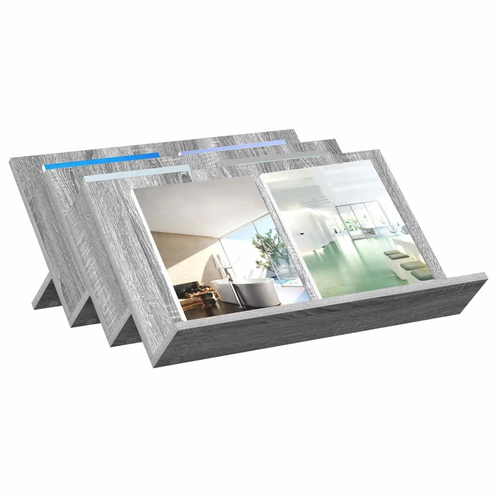 Scaffale per riviste Grigio Sonoma 65 x 53 x 28,5 cm CFW8407766