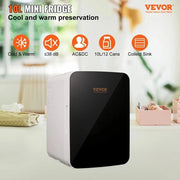 Mini frigorifero per camera da letto - Frigorifero portatile - 10L - Funzione caldo e freddo