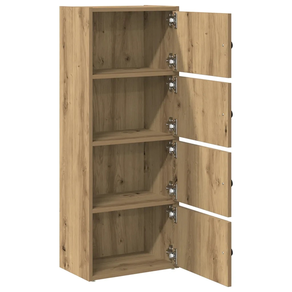 Libreria Rovere Artigianale 40x24x102 cm in Legno Multistrato 860381