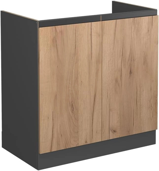 Frontale cucina R-Line, Quercia dorata, 79.2 x 71.3 cm frontale del mobile per mobile sottolavello