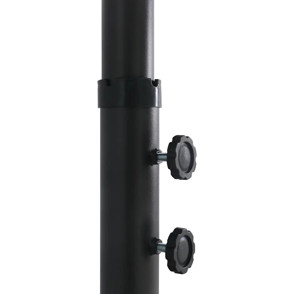 Ombrello | Parasolne da Esterni Palo in Alluminio 460x270cm Nero