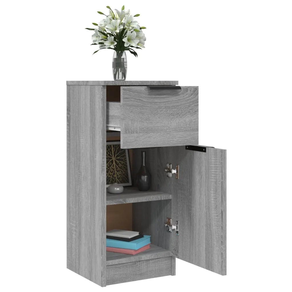Credenza | Madia | Buffet da pranzo | Armadio da pranzo Grigio Sonoma 30x30x70 cm in Legno Multistrato