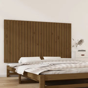 Testiera da Parete Ambra 159,5x3x90cm in Legno Massello di Pino 824901