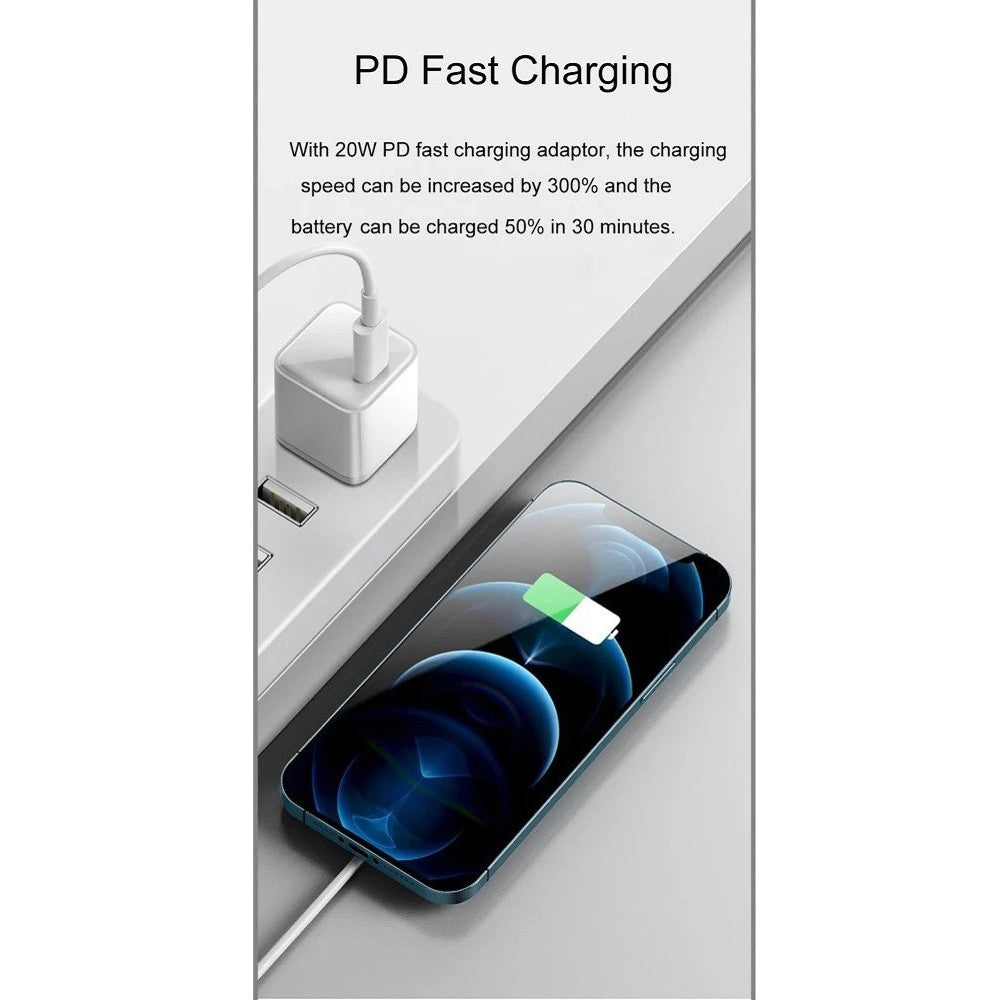 Trade Shop - Caricatore Senza Fili Magnetico Compatibile Con Iphone 12 Ricarica Veloce -
