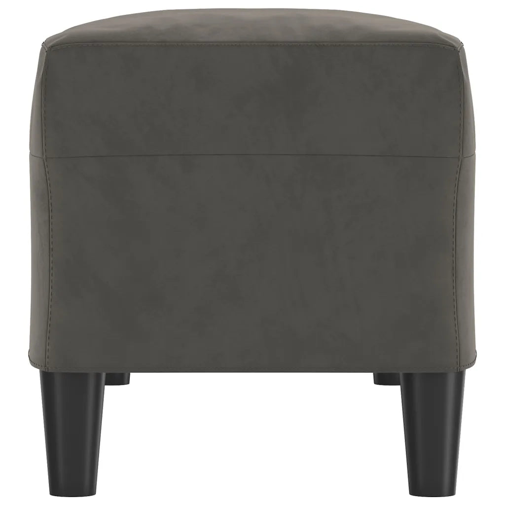 Panca Grigio Scuro 100x35x41 cm in Velluto cod mxl 61440