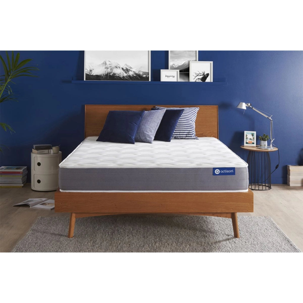 Materasso matrimoniale Actiflex dream 200x200cm - Spessore : 22cm - Molle insacchettate e memory foam - Moderatamente rigido
