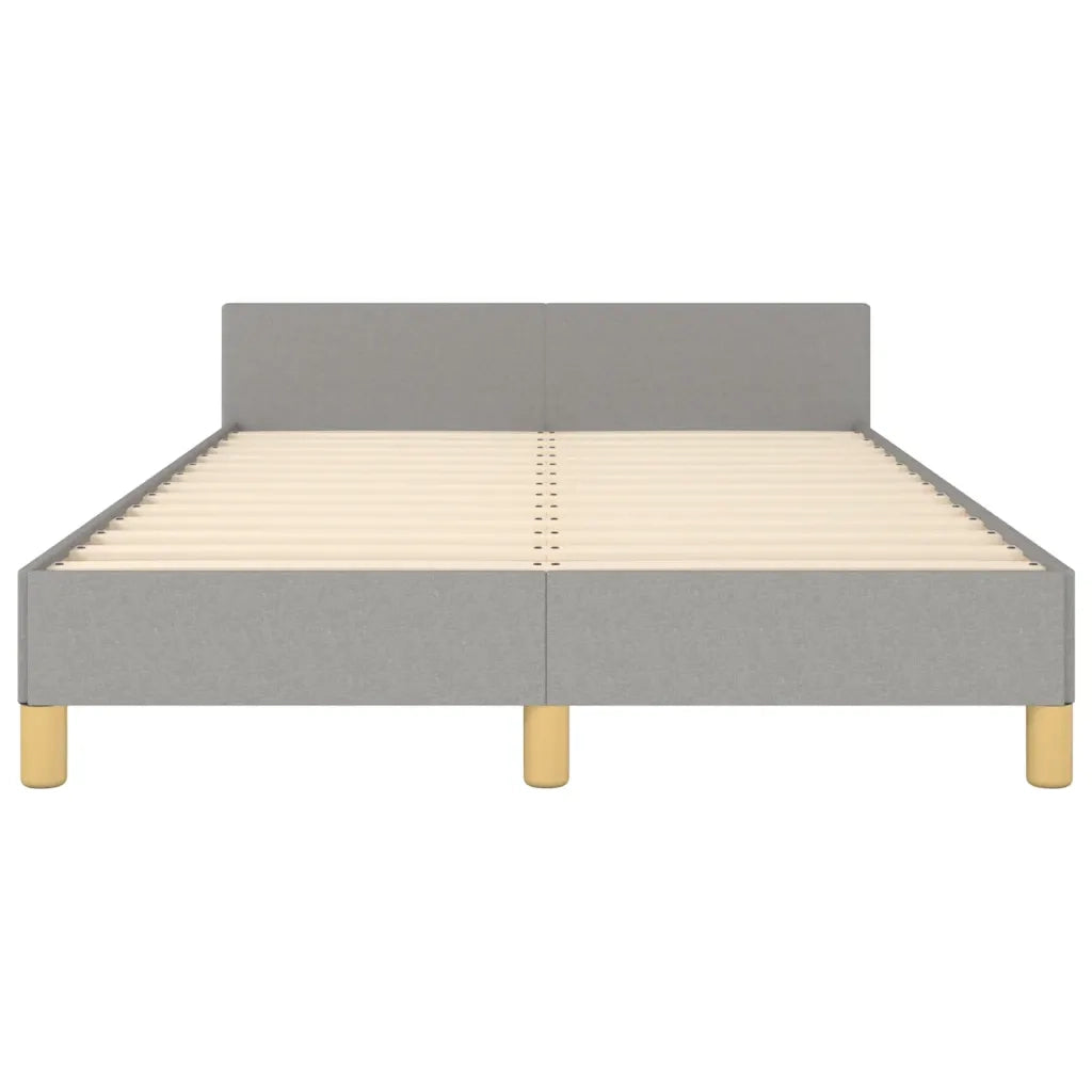 Giroletto senza Materasso Grigio Chiaro 120x200 cm Tessuto 3125284