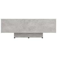 Tavolino da CaffÃ¨ Grigio Cemento 85x55x31 cm in Truciolato cod mxl 29782