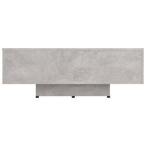Tavolino da CaffÃ¨ Grigio Cemento 85x55x31 cm in Truciolato cod mxl 29782
