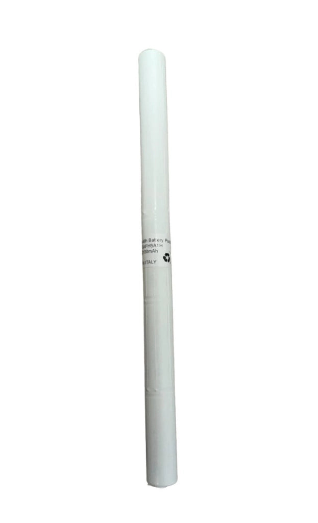 Pacco Batteria per lampade d'emergenza NiMH 6V 2100mAh, 5 x Size AF, Alta Temperatura