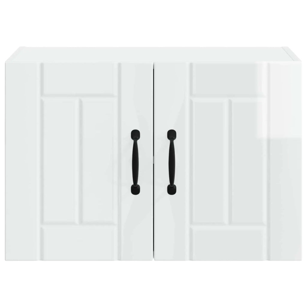 Pensile cucina con porta Lucca Bianco Lucido 60 x 31 x 40 cm 884922