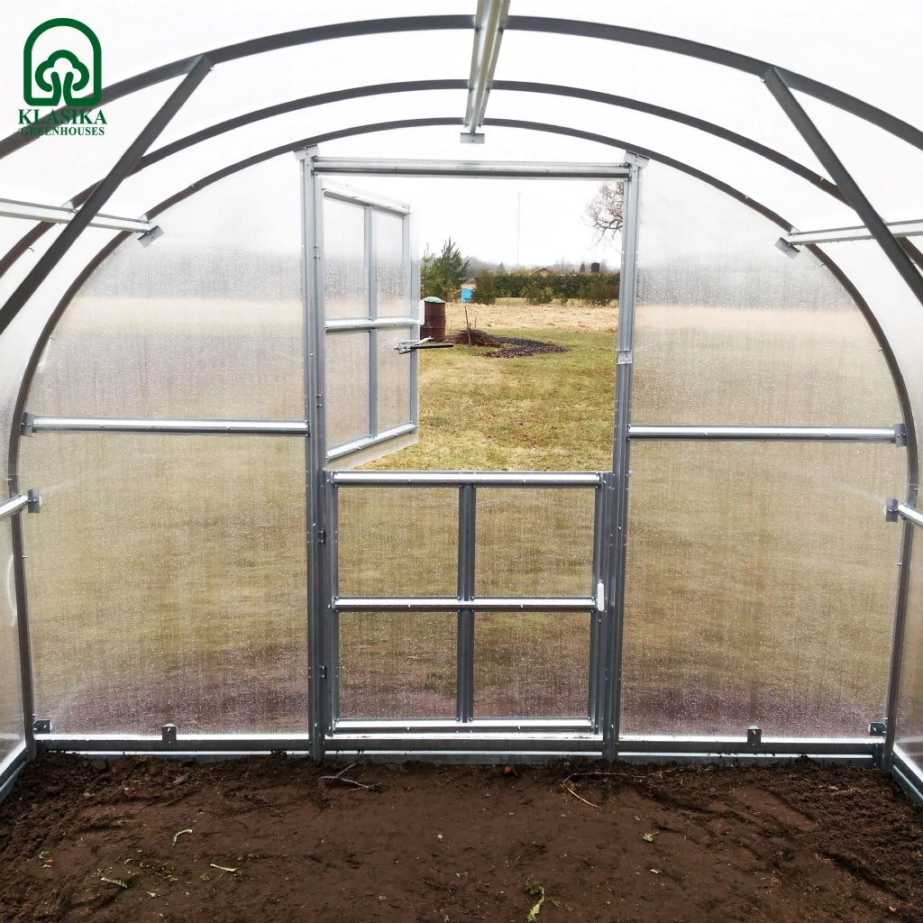 Serra da giardino KLASIKA ARCH 3 x 12 m (36 m²), 4 mm con rivestimento in policarbonato